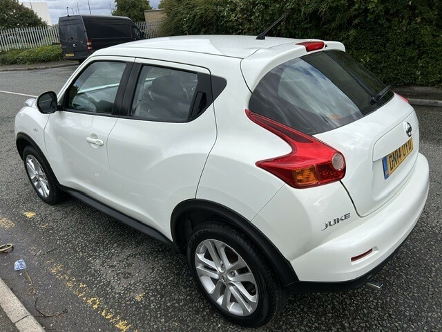 Nissan Juke 1.6 Acenta White #6