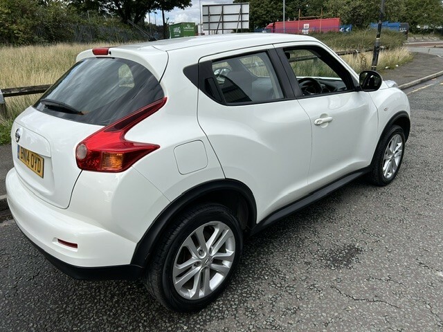 Nissan Juke 1.6 Acenta White #5