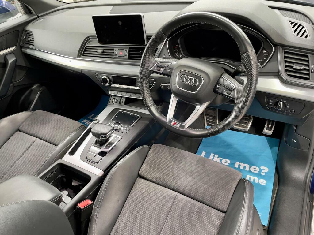 Audi Q5 2.0 Tdi 40 S Line S Tronic Quattro Euro 6 Ss Blue #5