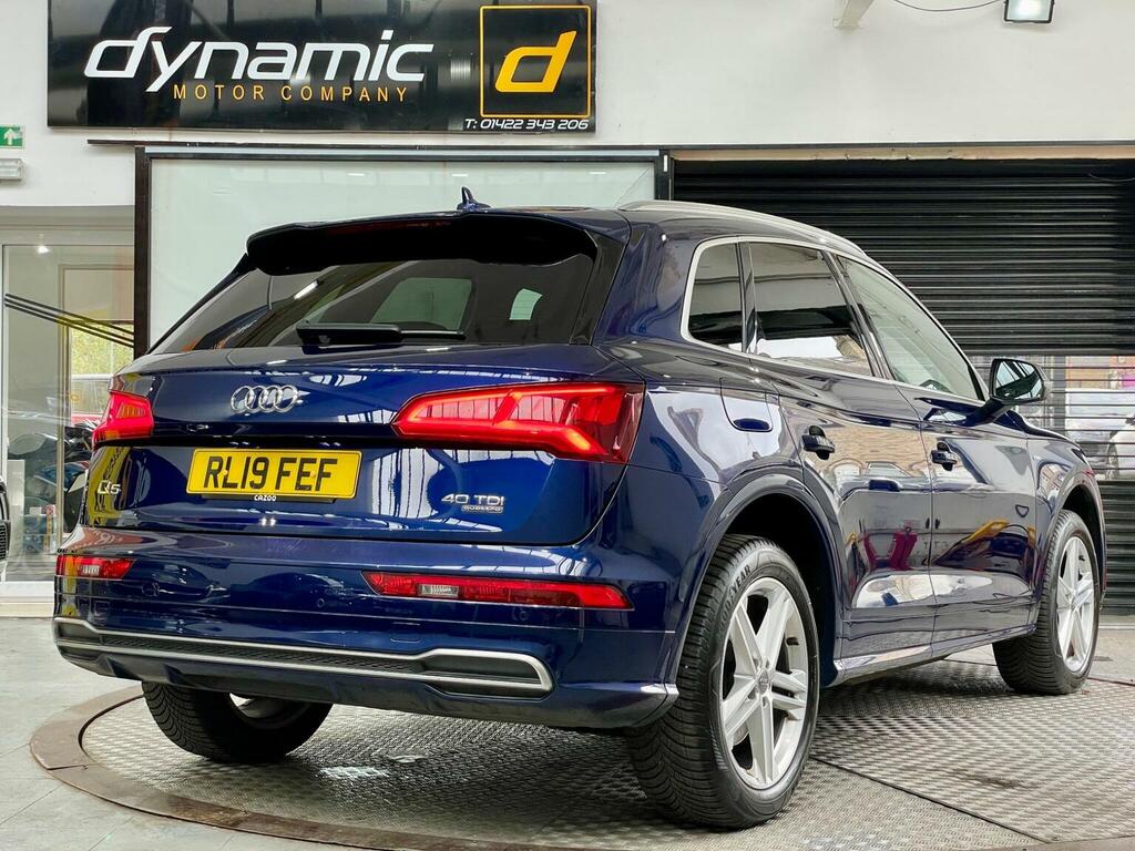 Audi Q5 2.0 Tdi 40 S Line S Tronic Quattro Euro 6 Ss Blue #3
