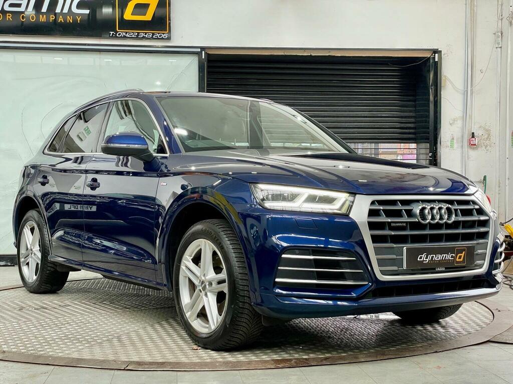 Audi Q5 2.0 Tdi 40 S Line S Tronic Quattro Euro 6 Ss Blue #2