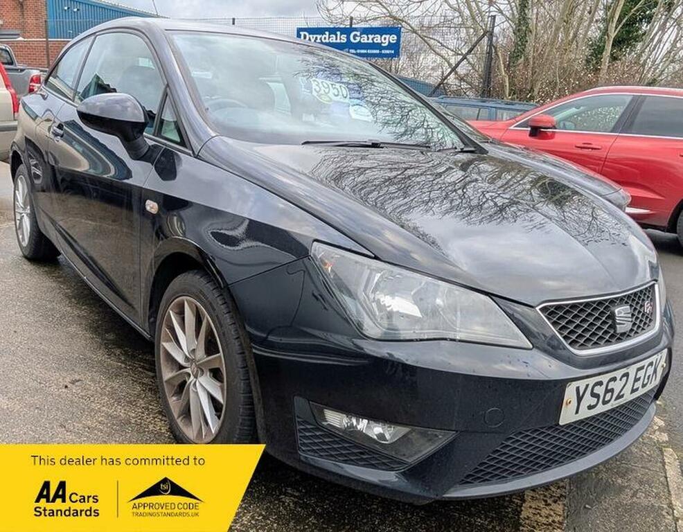 Seat Ibiza Hatchback 1.6 Tdi Cr Fr Sport Coupe Euro 5 20 Black