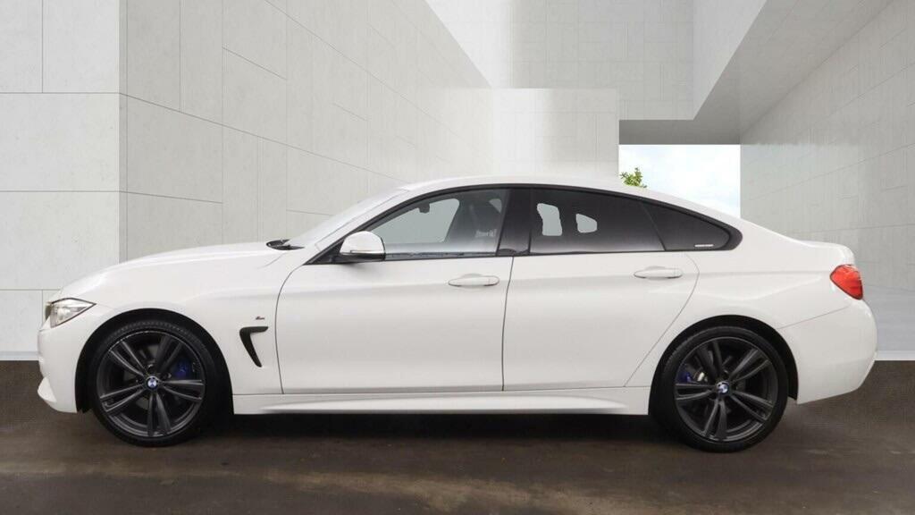 BMW 4 Series Gran Coupe 2.0 420I M Sport Euro 6 Ss White #3