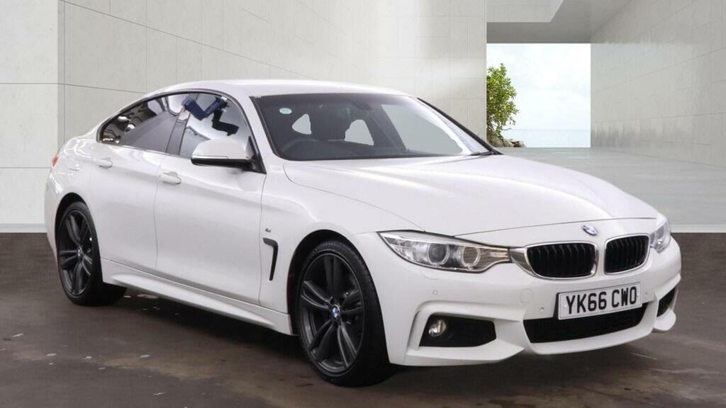 BMW 4 Series Gran Coupe 2.0 420I M Sport Euro 6 Ss White #2