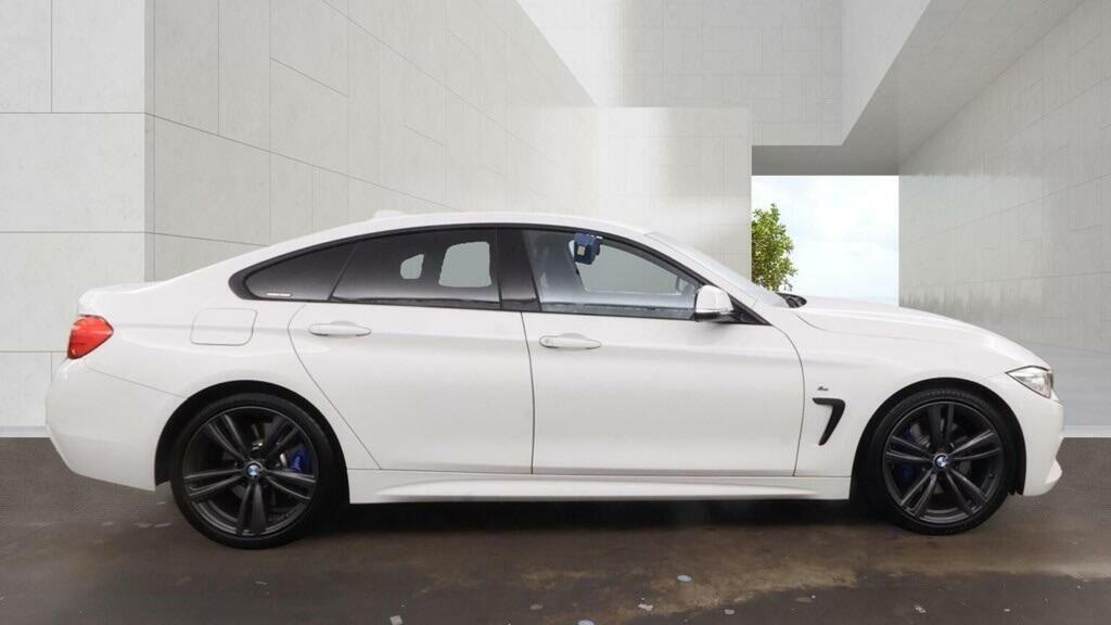 BMW 4 Series Gran Coupe 2.0 420I M Sport Euro 6 Ss White #4