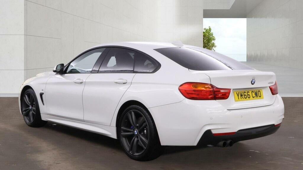 BMW 4 Series Gran Coupe 2.0 420I M Sport Euro 6 Ss White #5