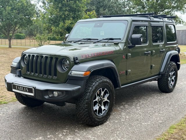 Jeep Wrangler Suv Green #2