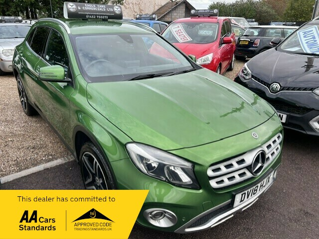 Mercedes-Benz 200 Gla D Sport Executive Green