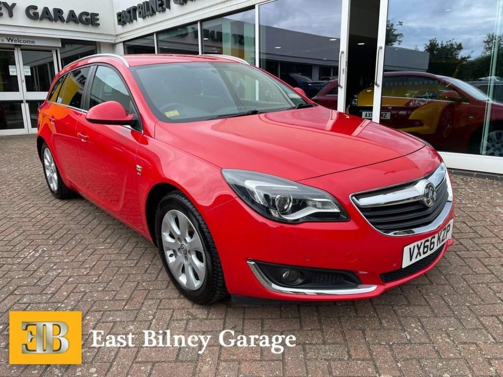Vauxhall Insignia 2016 1.6 Cdti Ecoflex Sri Nav Sports Tourer Di Red