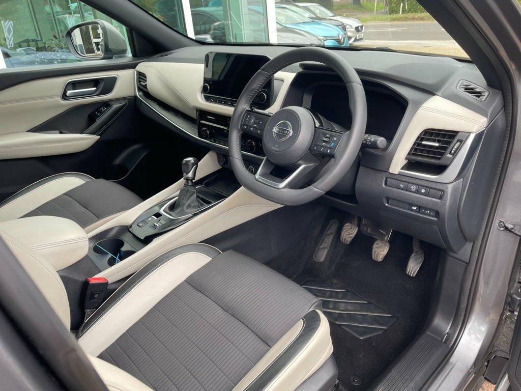 Nissan Qashqai 2021 1.3 Dig-t Mhev Tekna Suv Hybrid Ma Grey #3