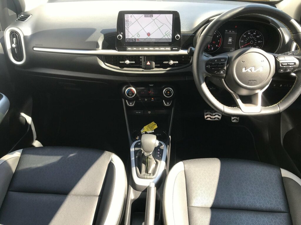 Kia Picanto 1.0 Dpi X-line S Hatchback Amt Euro 6 SM23MHA Yellow #2