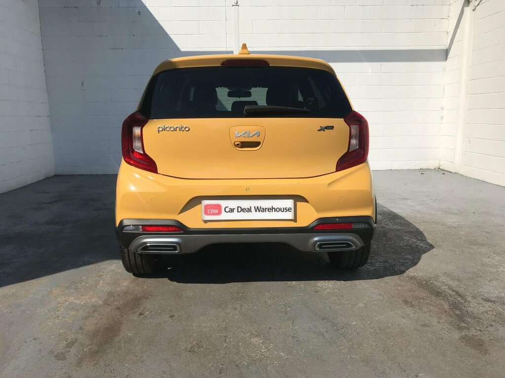 Kia Picanto 1.0 Dpi X-line S Hatchback Amt Euro 6 SM23MHA Yellow #5