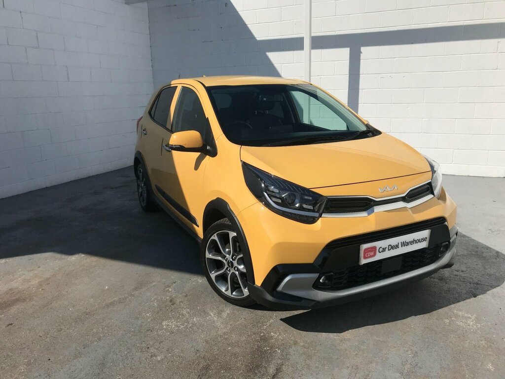 Kia Picanto 1.0 Dpi X-line S Hatchback Amt Euro 6 SM23MHA Yellow #3