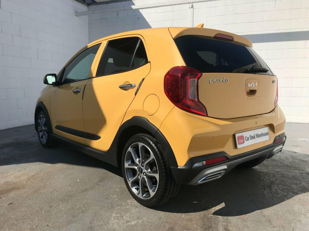Kia Picanto 1.0 Dpi X-line S Hatchback Amt Euro 6 SM23MHA Yellow #4