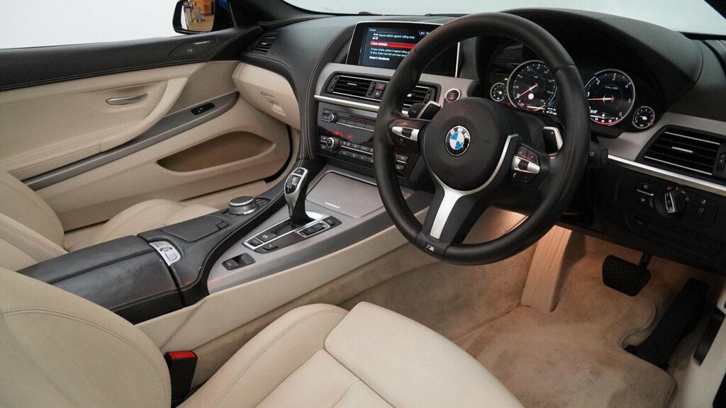 BMW 6 Series 640D M Sport Convertible Blue #6