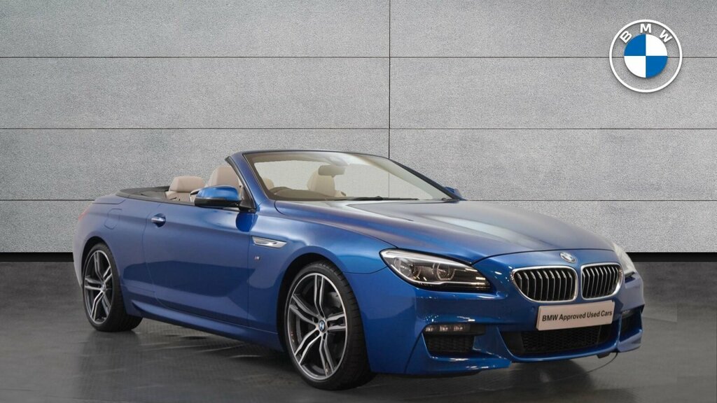BMW 6 Series 640D M Sport Convertible Blue