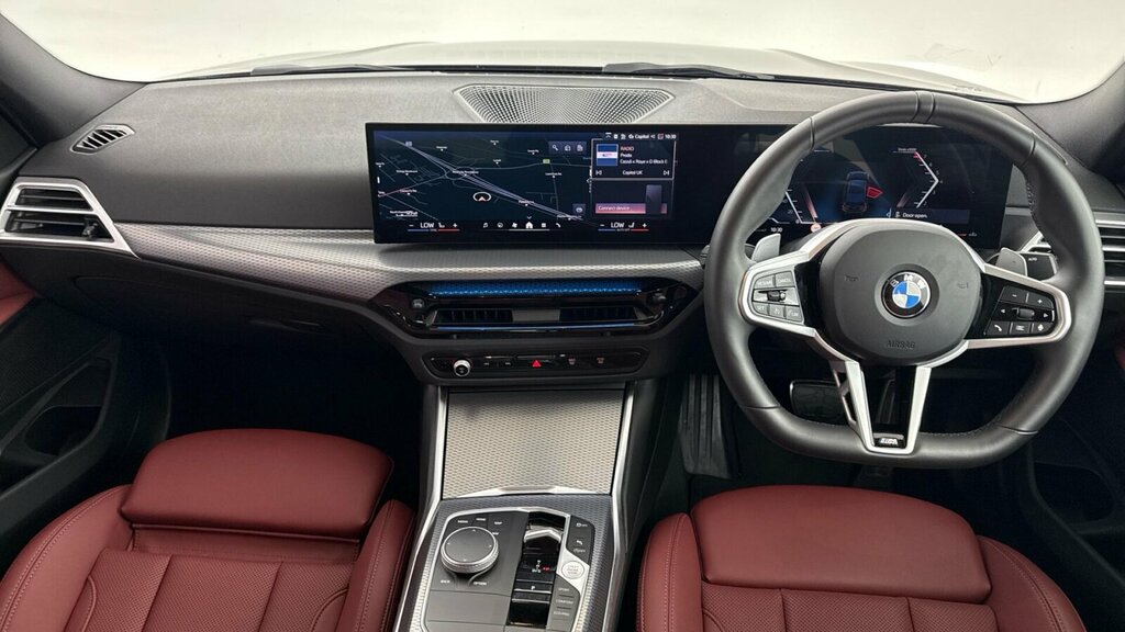 BMW 3 Series 320I M Sport Saloon YJ75VWZ Black #4