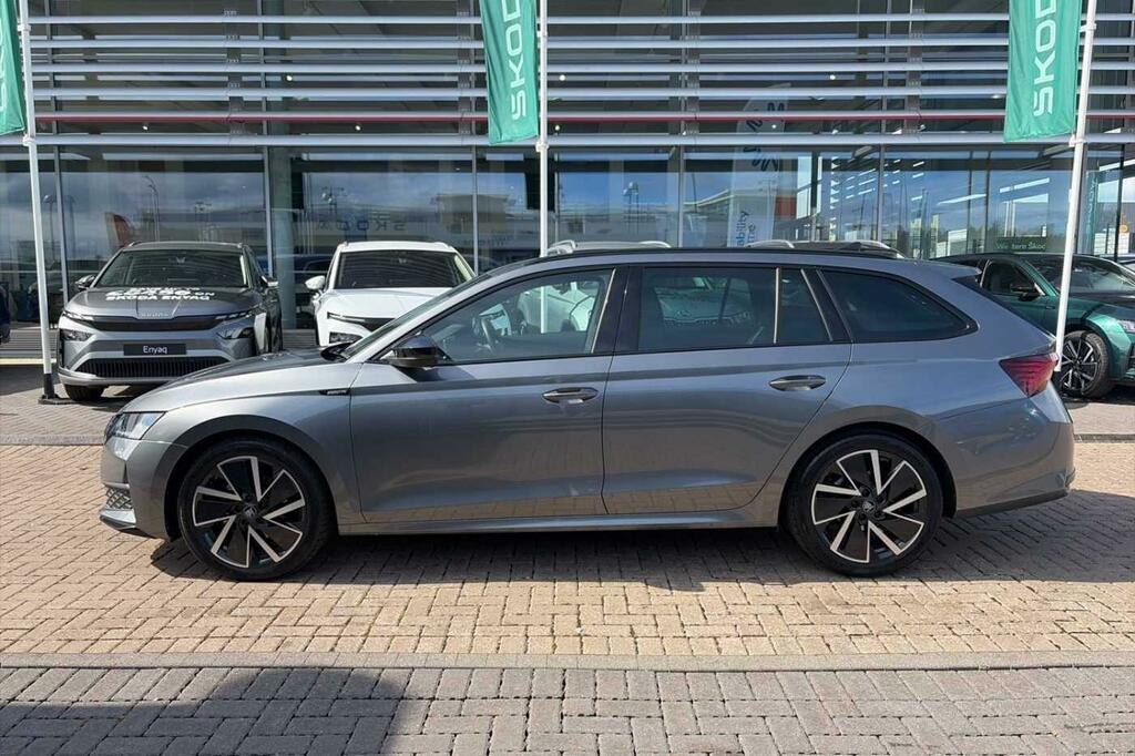 Skoda Octavia 1.5 Tsi E-tec Mhev Act Sportline Dsg Euro 6 Ss Grey #4
