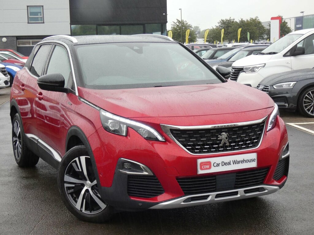 Peugeot 3008 1.5 Bluehdi Gt Line Euro 6 Ss Red