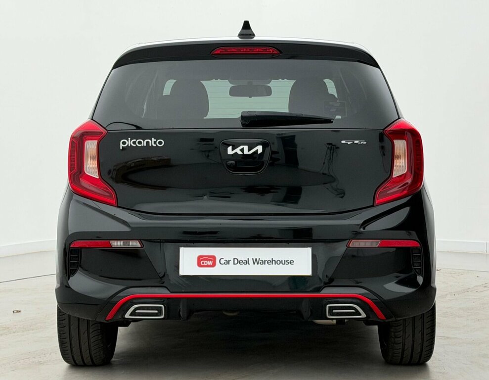 Kia Picanto 1.0 Dpi Gt-line Euro 6 Ss Black #5