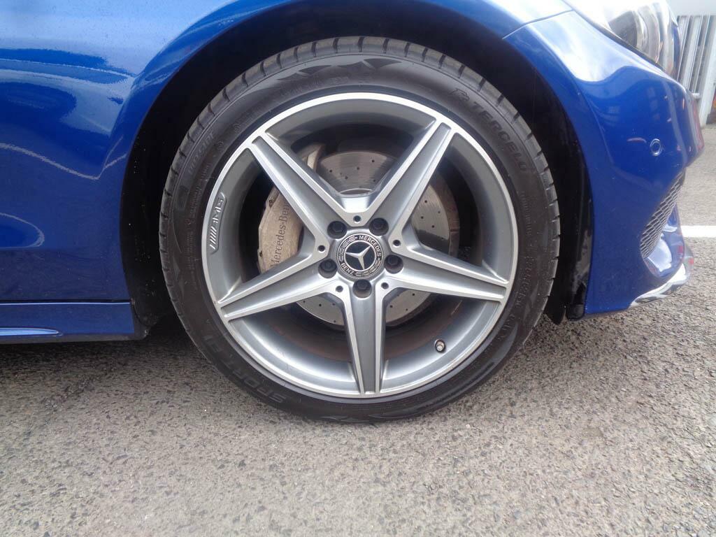 Mercedes-Benz C Class 2.1 C220d Amg Line Saloon G-tronic Eur Blue #6