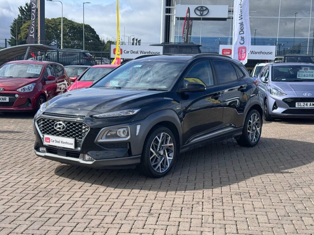 Hyundai Kona 1.6 H-gdi Premium Se Dct Euro 6 Ss Black #3