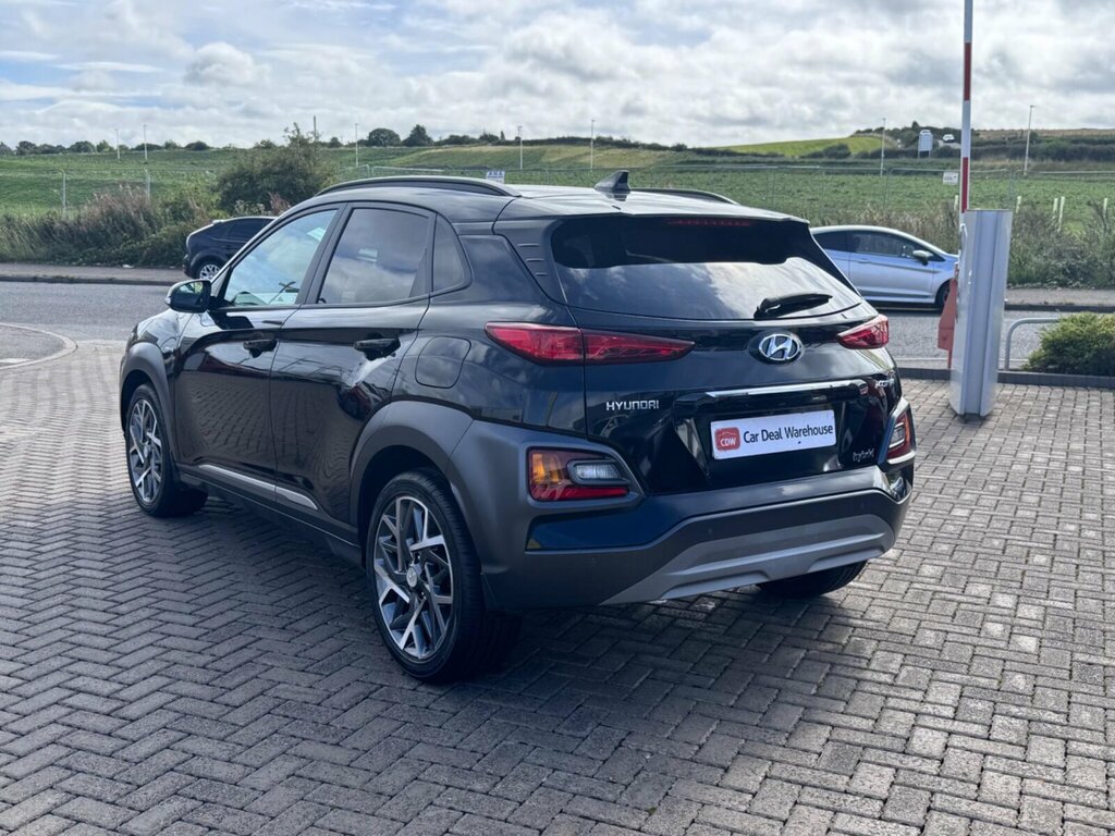 Hyundai Kona 1.6 H-gdi Premium Se Dct Euro 6 Ss Black #4