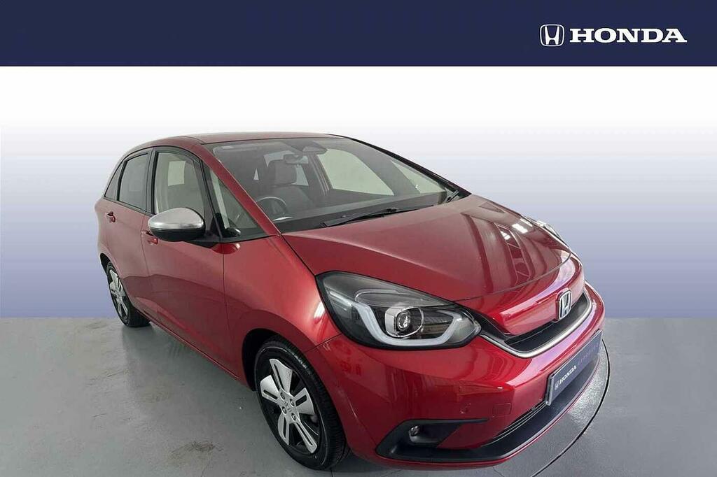Honda Jazz 1.5 I-mmd Hybrid Ex Ecvt Red
