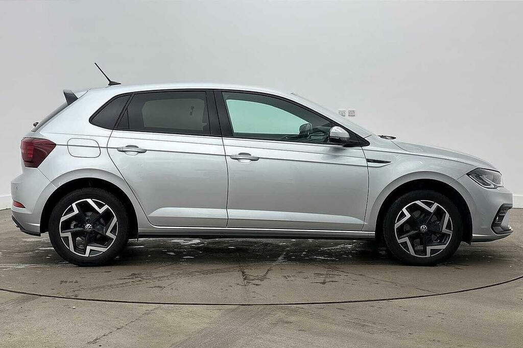 Volkswagen Polo 1.0 Tsi 115 R-line Dsg Silver #4