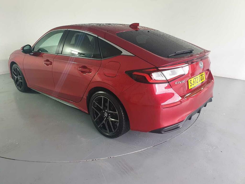 Honda Civic 2.0 Ehev Advance Cvt Red #3