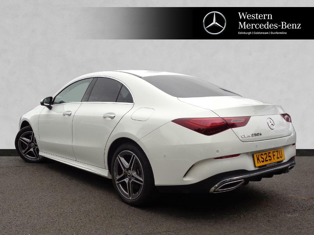 Mercedes-Benz CLA Class 1.3 Cla250e 15.6Kwh Amg Line Executive Coupe White #2