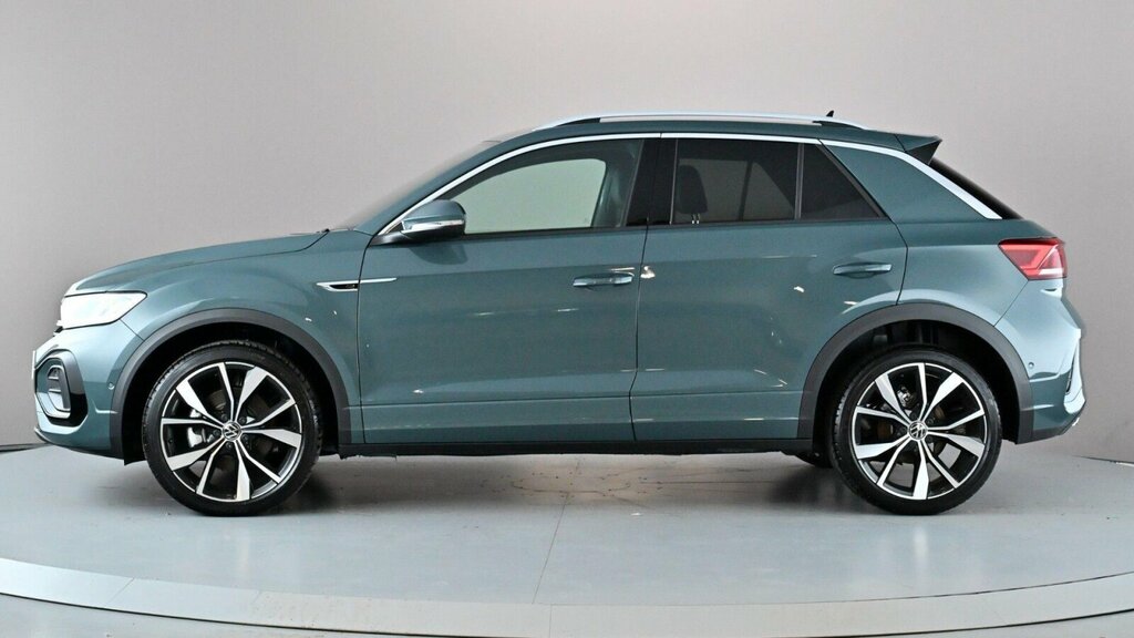 Volkswagen T-Roc 1.5 Tsi R-line Blue #4