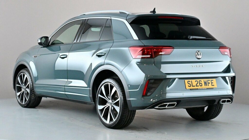 Volkswagen T-Roc 1.5 Tsi R-line Blue #3