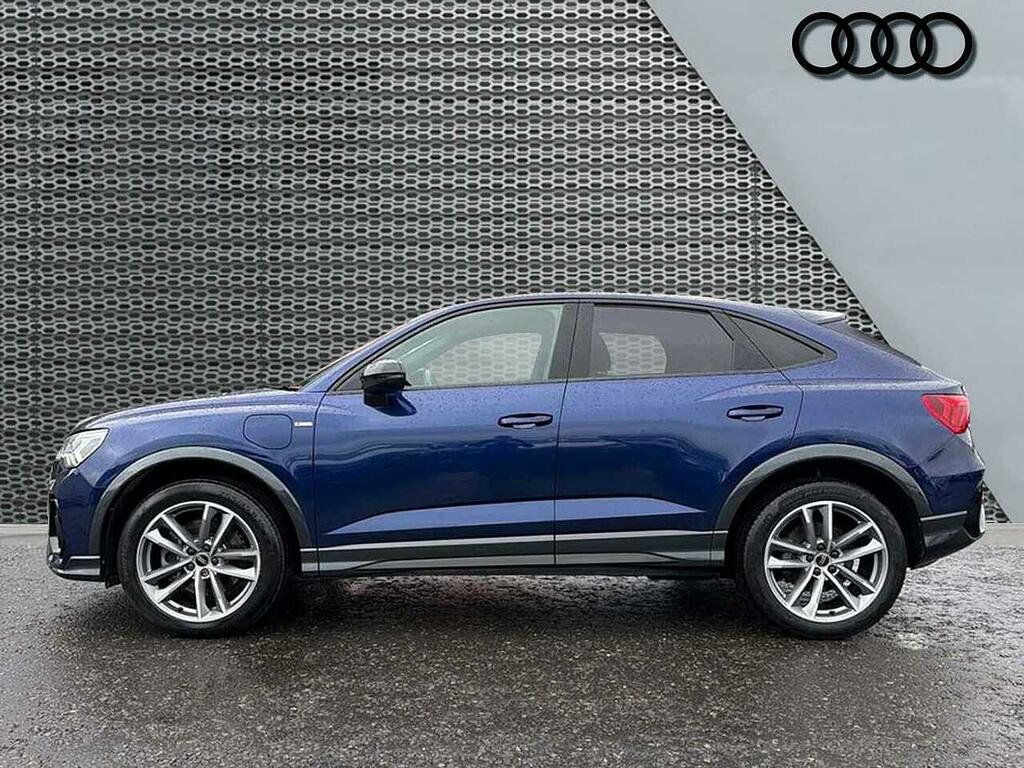 Audi Q3 O Black Edition 45 Tfsi E 245 Ps S Tronic Blue #4