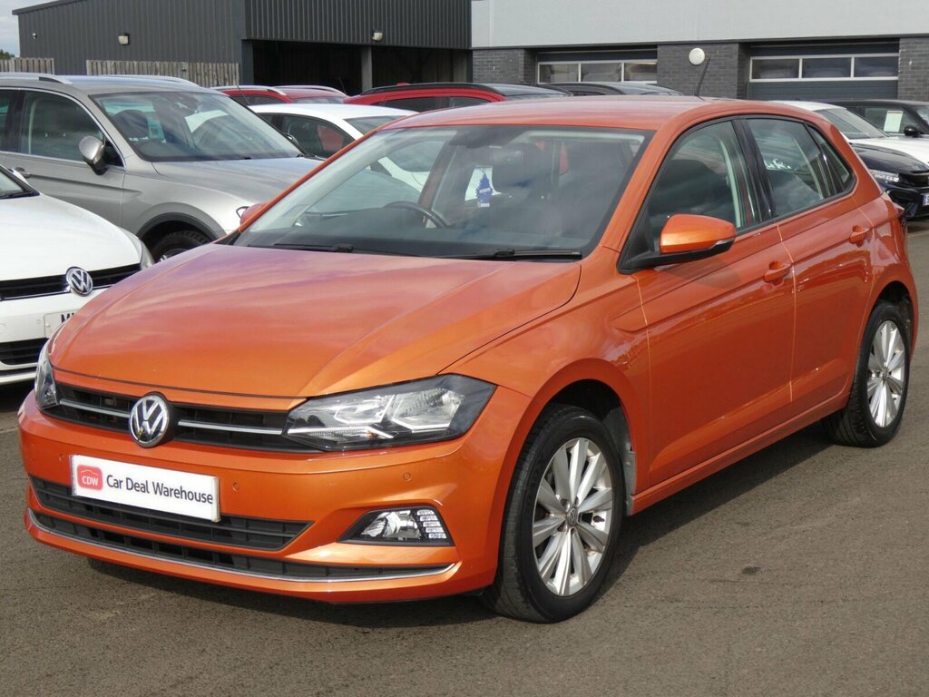 Volkswagen Polo 1.0 Tsi Sel Euro 6 Ss Orange #3