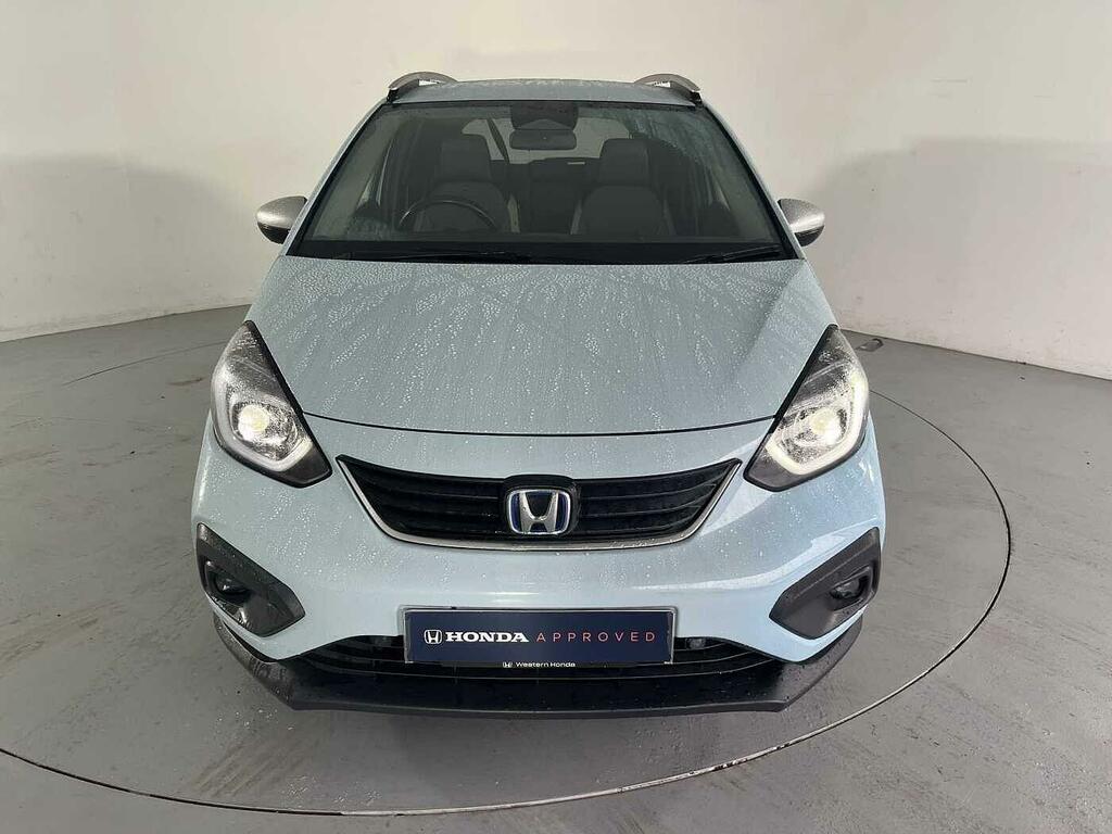 Honda Jazz 1.5 I-mmd Hybrid Crosstar Ex Ecvt Blue #6