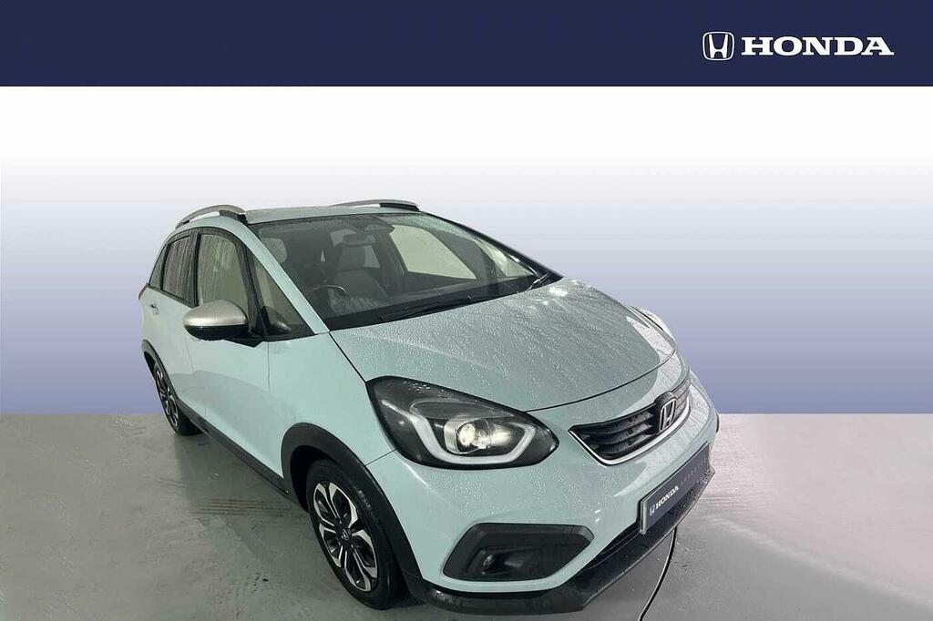 Honda Jazz 1.5 I-mmd Hybrid Crosstar Ex Ecvt Blue