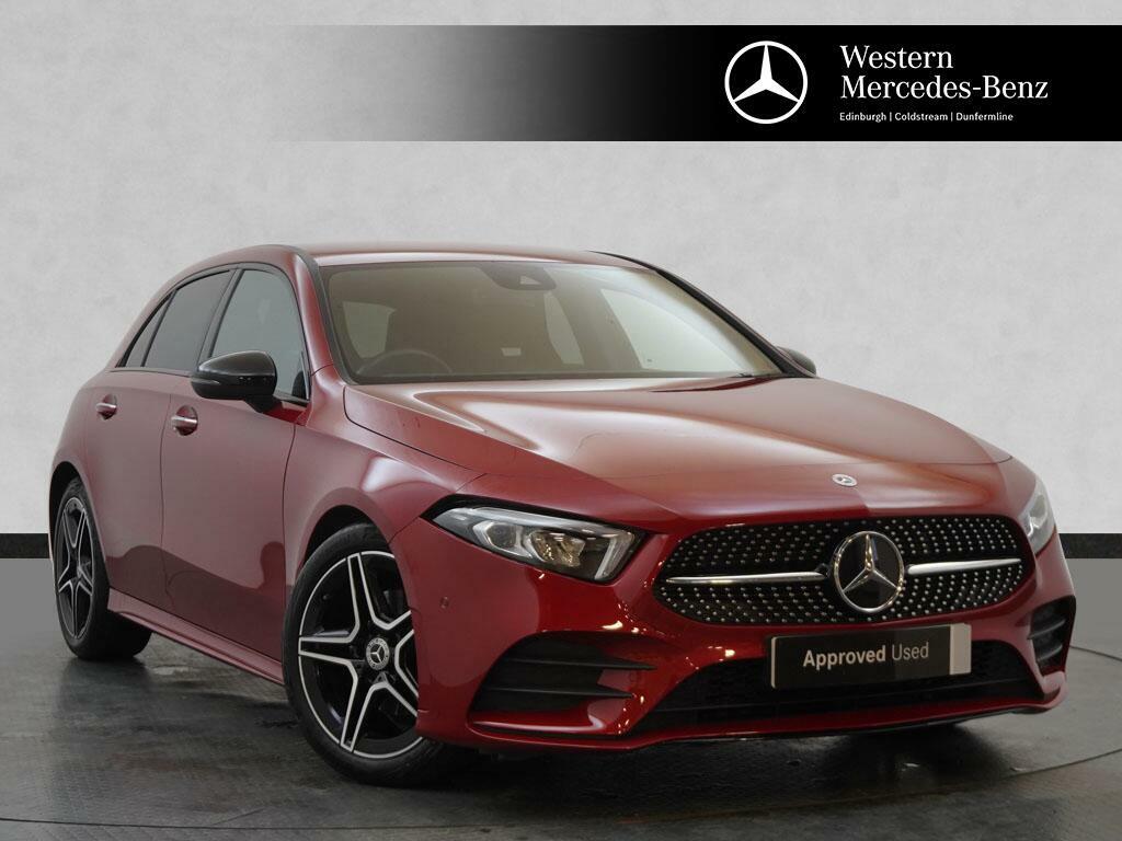 Mercedes-Benz A Class A 180 D Amg Line Premium Red