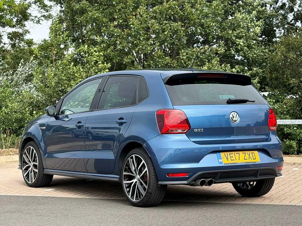 Volkswagen Polo 1.8 Tsi Gti Dsg Blue #3
