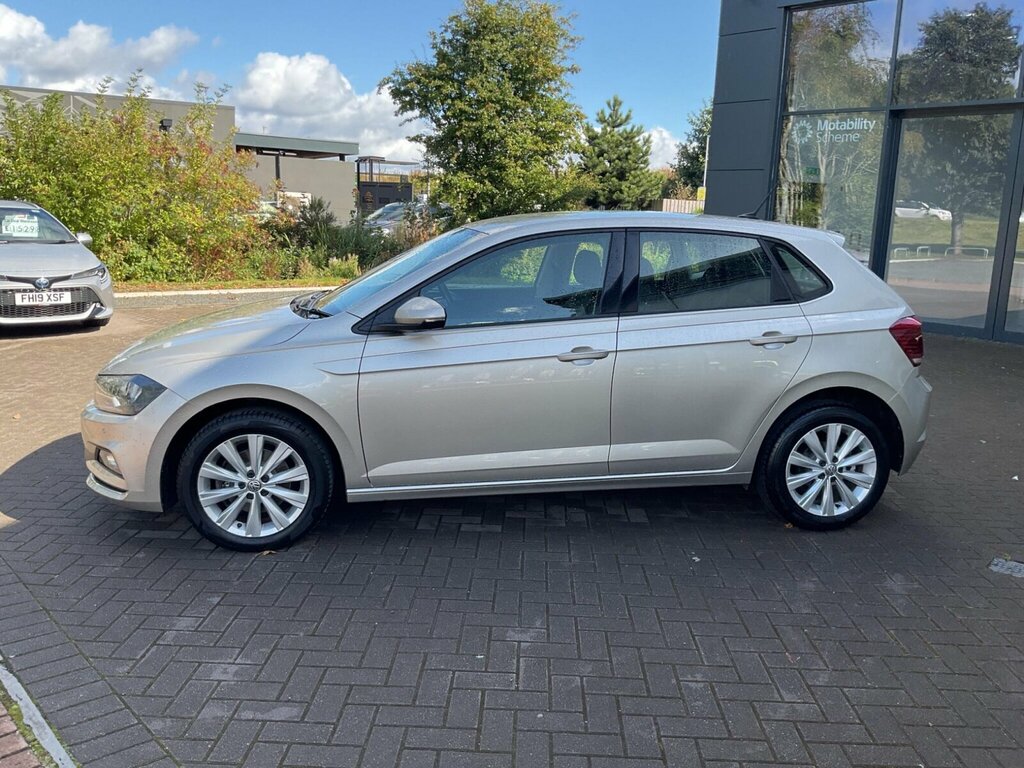 Volkswagen Polo 1.0 Tsi Sel Dsg Euro 6 Ss Silver #5