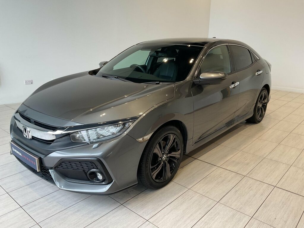 Honda Civic 1.5 Vtec Turbo Prestige Euro 6 Ss Grey #3