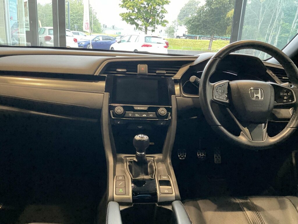 Honda Civic I-vtec Sr White #11