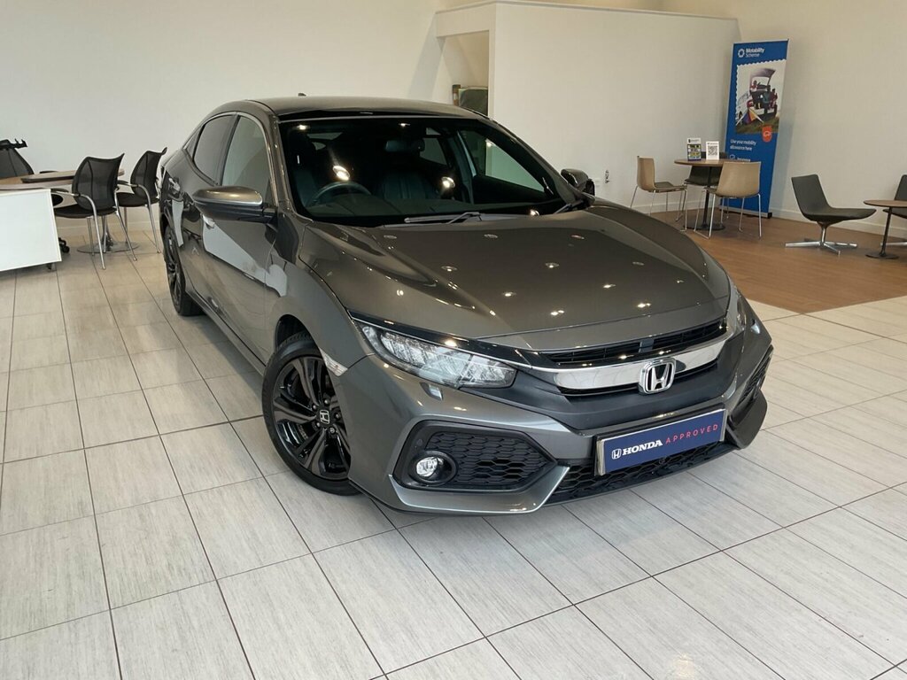 Honda Civic 1.5 Vtec Turbo Prestige Euro 6 Ss Grey #5