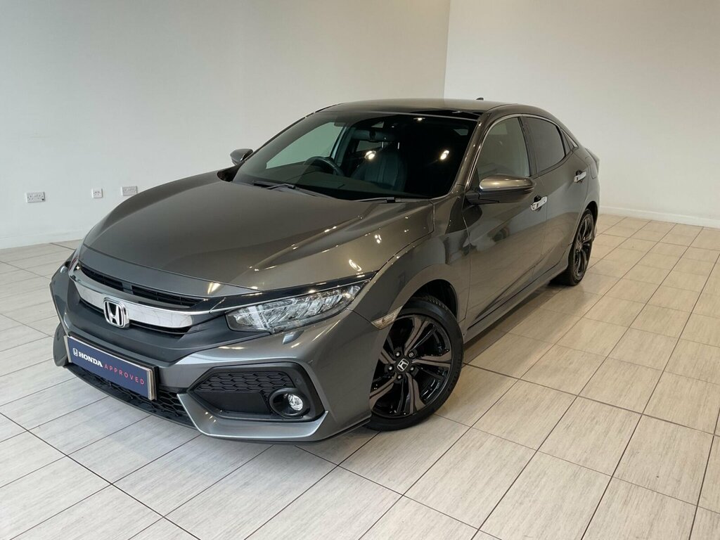 Honda Civic 1.5 Vtec Turbo Prestige Euro 6 Ss Grey #6