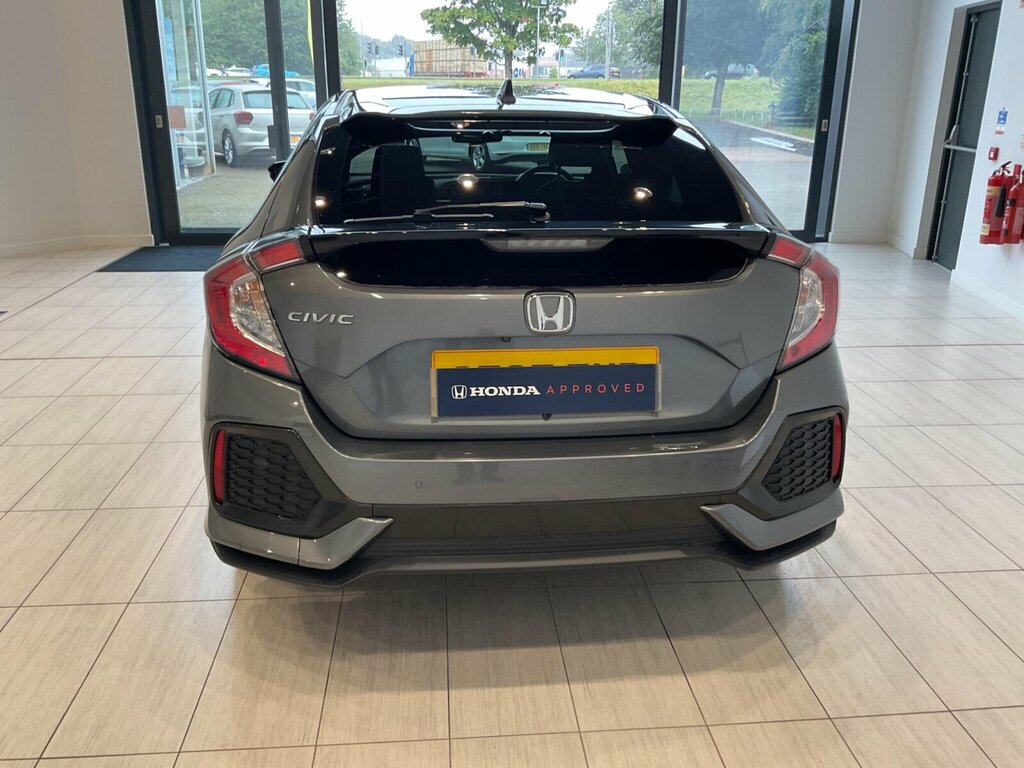 Honda Civic I-vtec Sr White #8