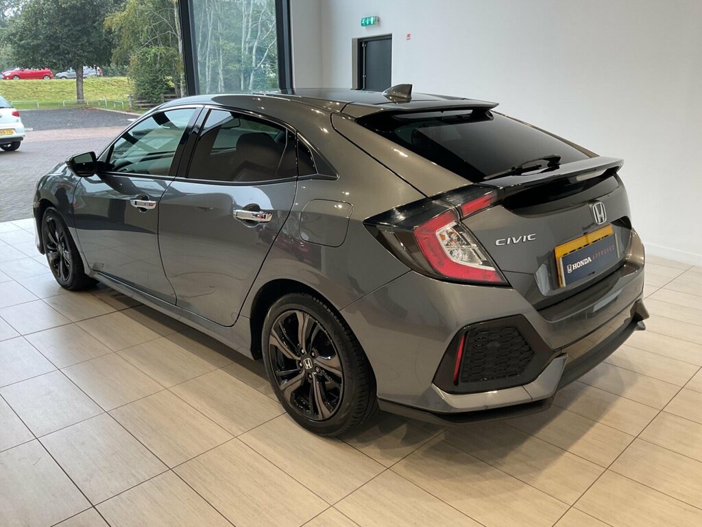 Honda Civic 1.5 Vtec Turbo Prestige Euro 6 Ss Grey #4