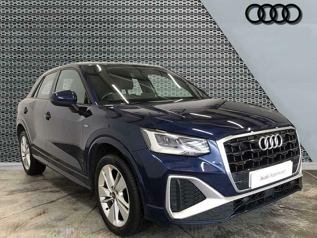 Audi Q2 S Line 35 Tfsi 150 Ps 6-Speed Blue