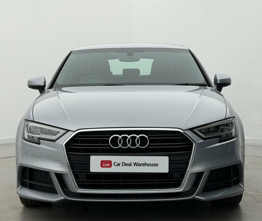 Audi A3 2.0 Tdi 35 S Line Sportback S Tronic Euro 6 Ss Silver #2