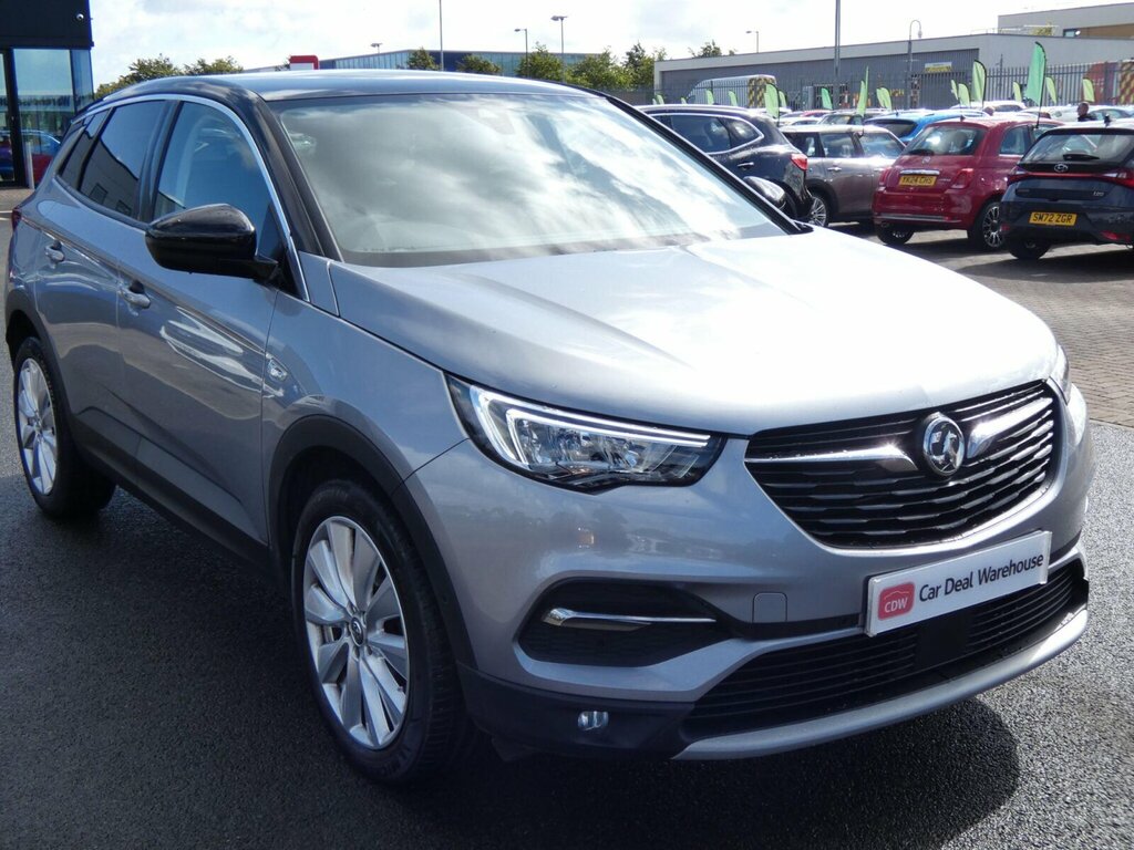 Vauxhall Grandland X 1.2 Turbo Elite Nav Euro 6 Ss Grey #3