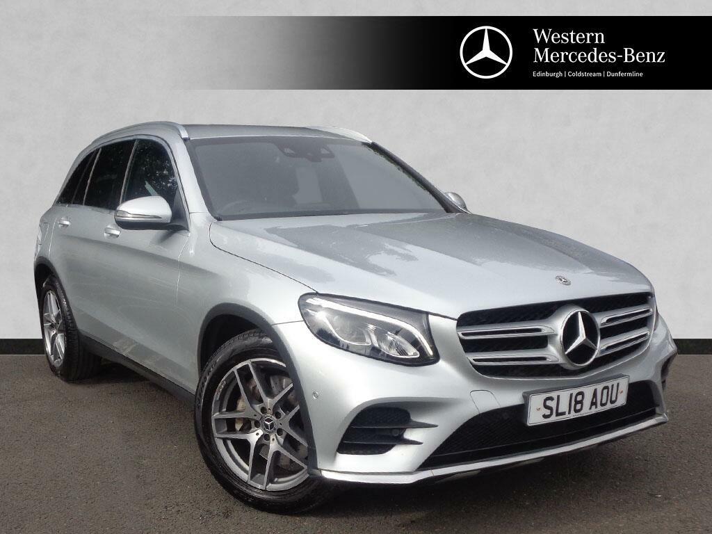 Mercedes-Benz GLC Class 2.1 Glc220d Amg Line Suv G-tronic 4Mati Silver